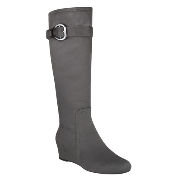 Impo Shoes - Impo Gelsey Stretch Wedge Boot with Memory Foam